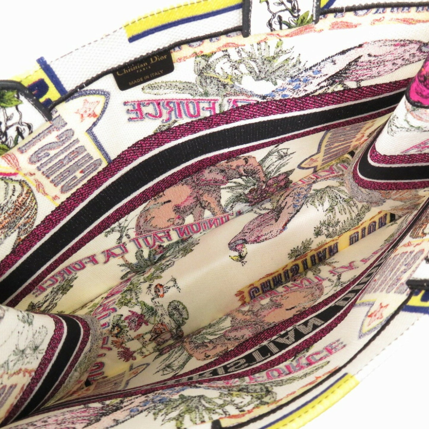 Dior Multi Canvas Book Tote