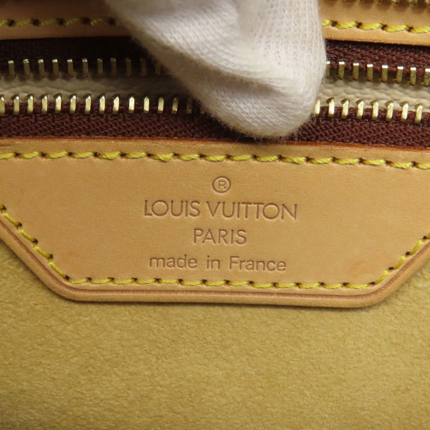 Louis Vuitton Brown Canvas Luco