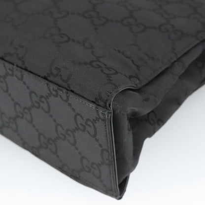 Gucci Black Canvas Bamboo