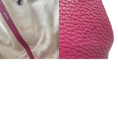 Hermès Pink Leather Garden Party