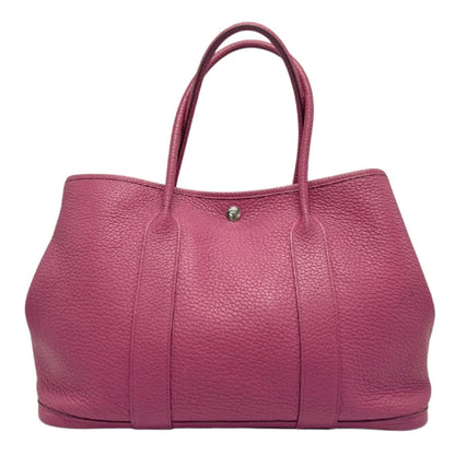 Burberry Red Patent Leather Tote