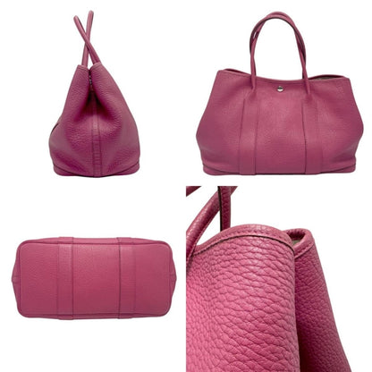 Burberry Red Patent Leather Tote