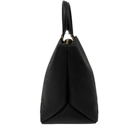 Louis Vuitton Black Leather Grand Palais