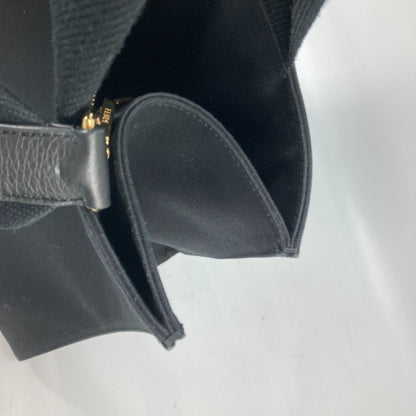 Fendi Black Canvas Tote