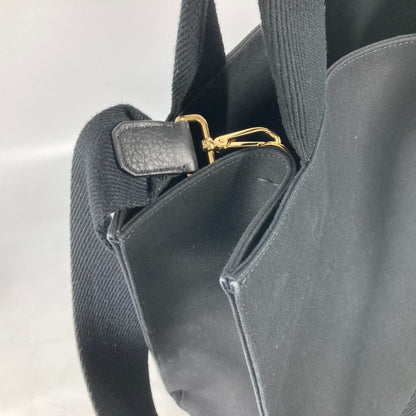 Fendi Black Canvas Tote