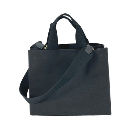 Fendi Black Canvas Tote