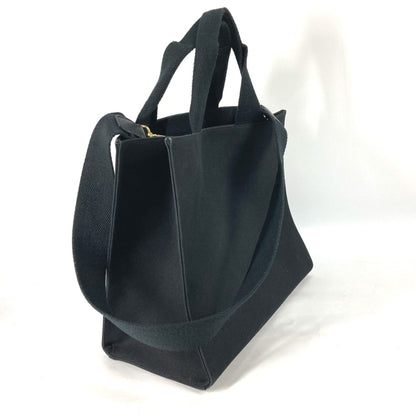 Fendi Black Canvas Tote
