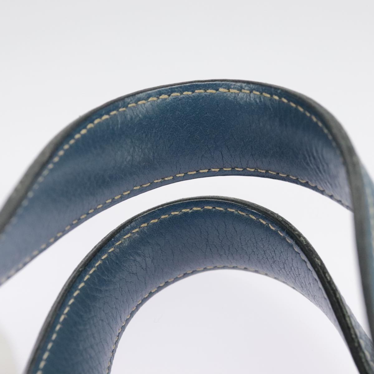 Hermès Blue Leather Handbag