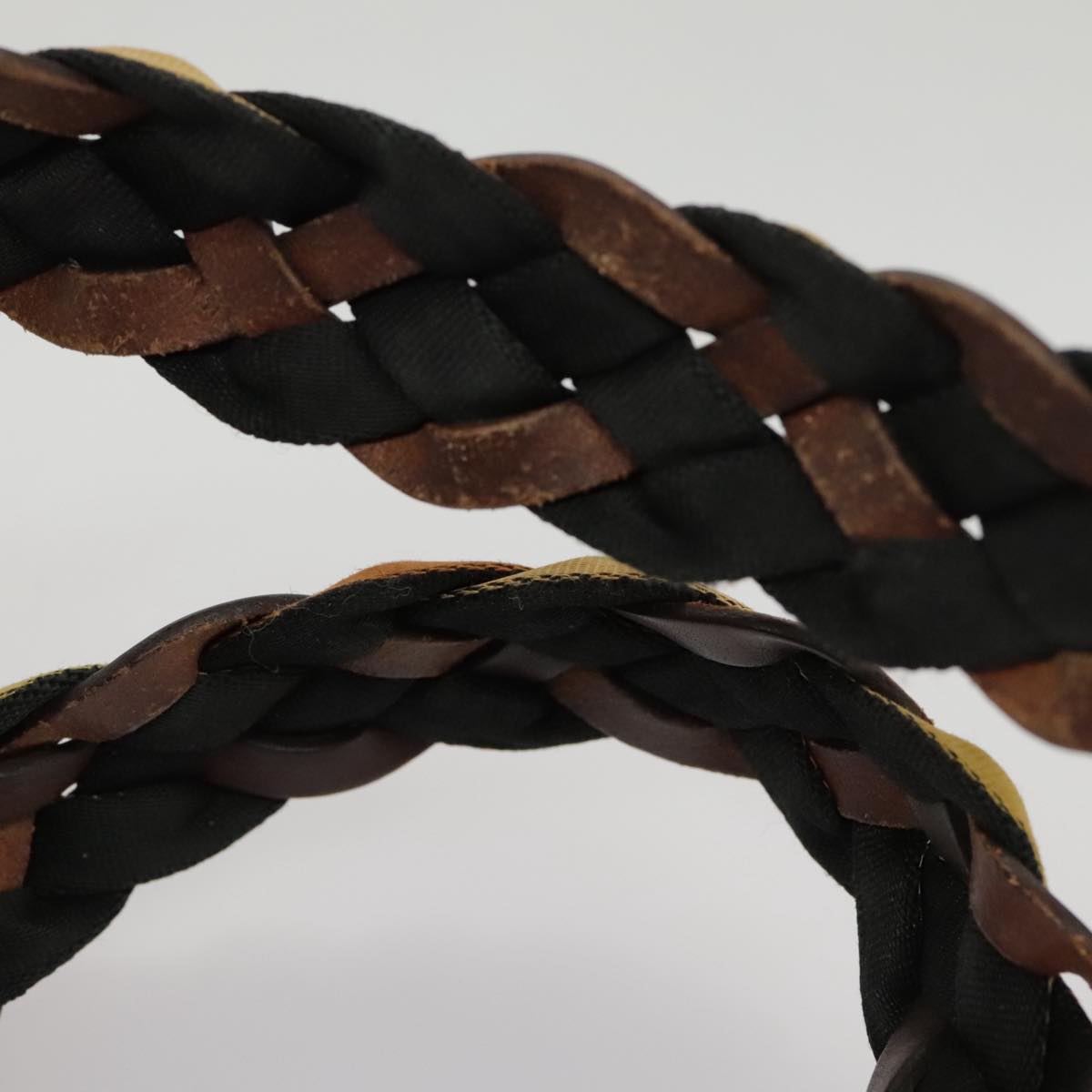 Fendi Brown Canvas Zucchino