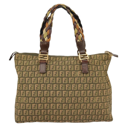 Fendi Brown Canvas Zucchino