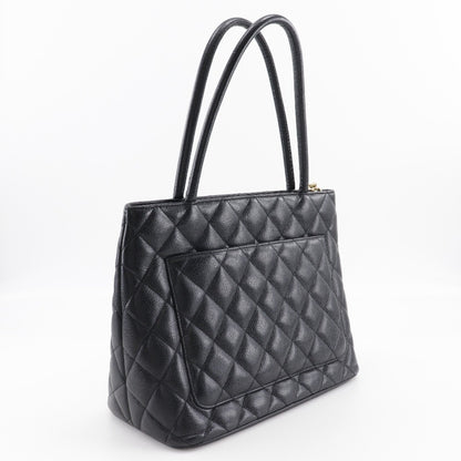 Chanel Black Leather Tote