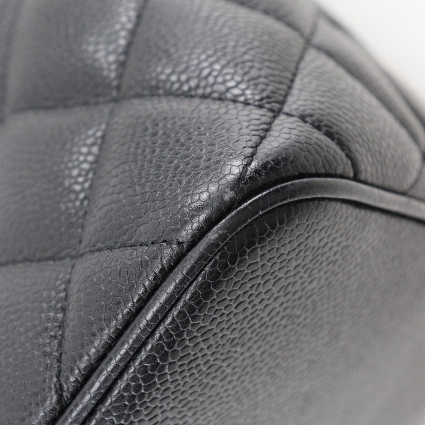 Chanel Black Leather Tote