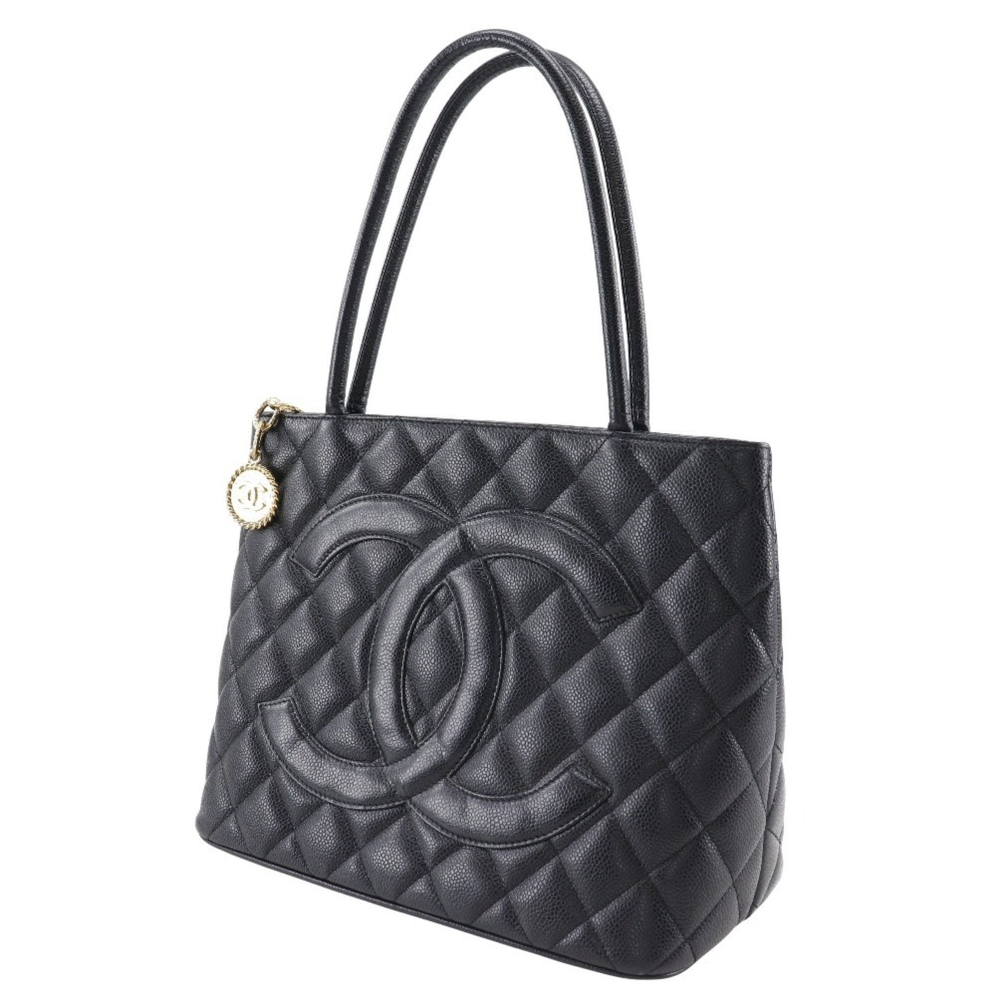 Chanel Black Leather Tote
