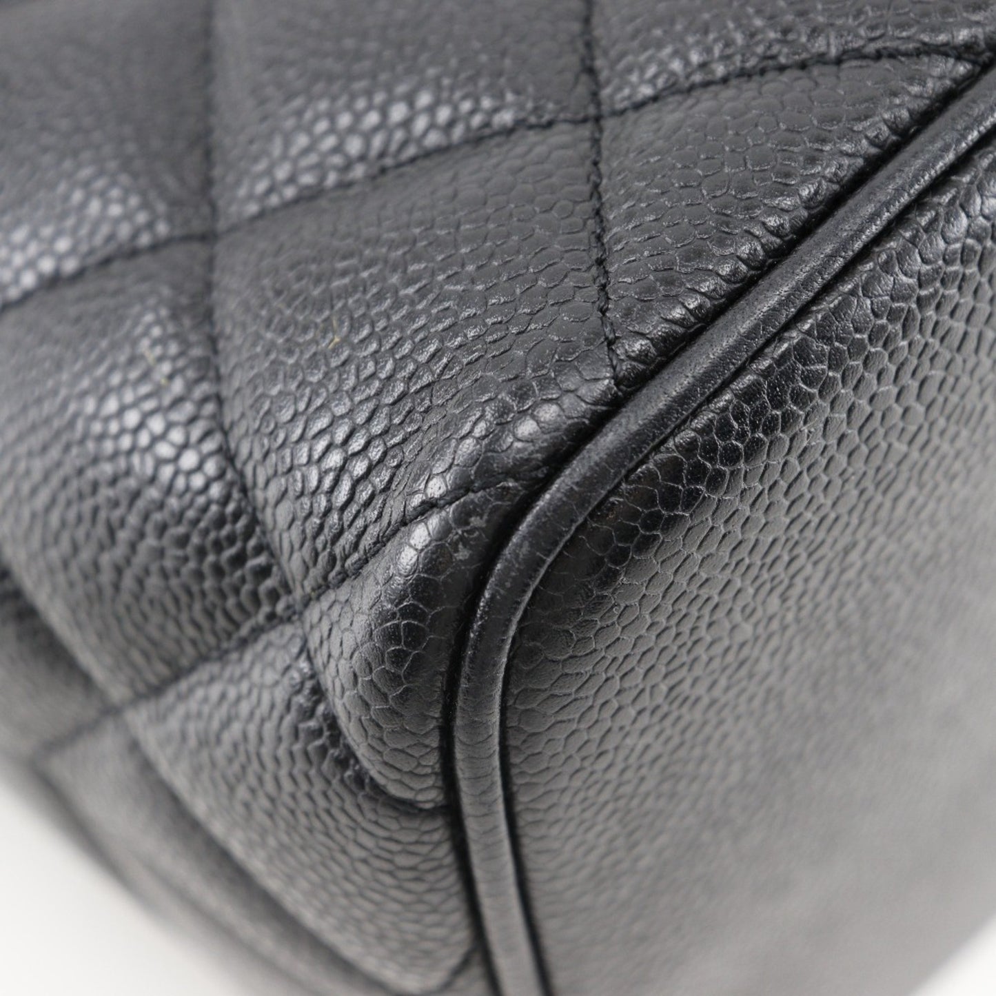 Chanel Black Leather Tote
