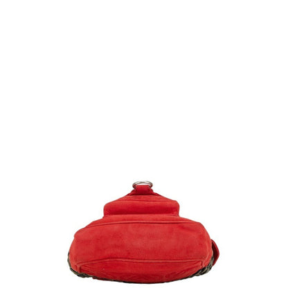 Loewe Red Suede Anagram
