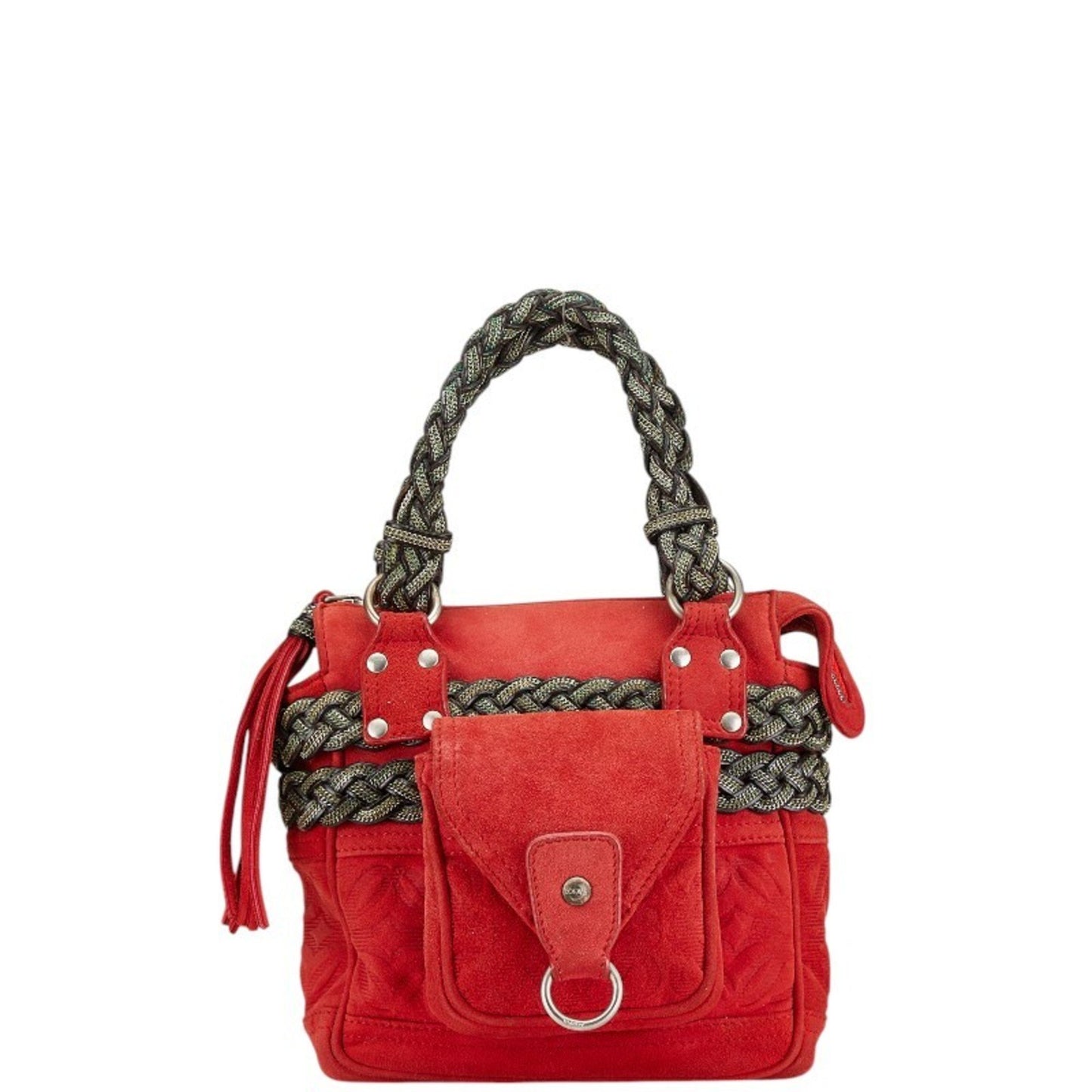 Loewe Red Suede Anagram