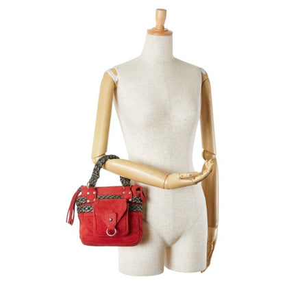 Loewe Red Suede Anagram