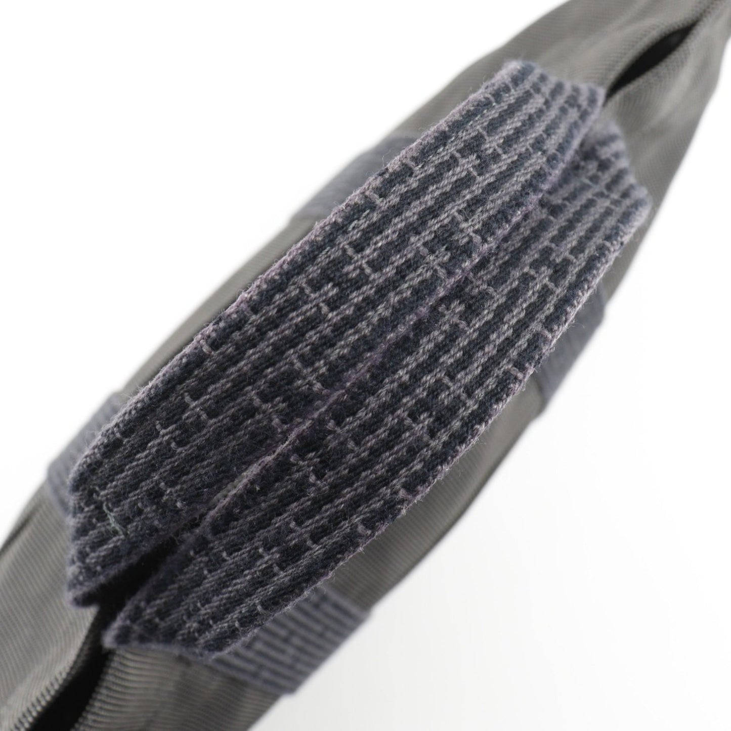 Hermès Gray Canvas Herline