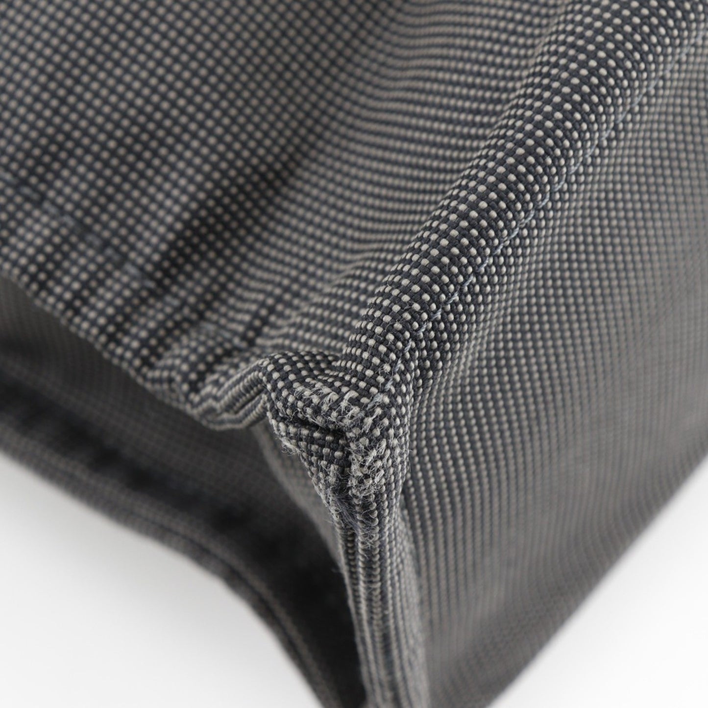 Hermès Gray Canvas Herline