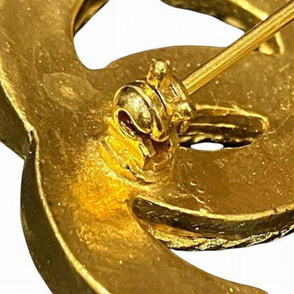Chanel Gold Gold Plated Coco Mark