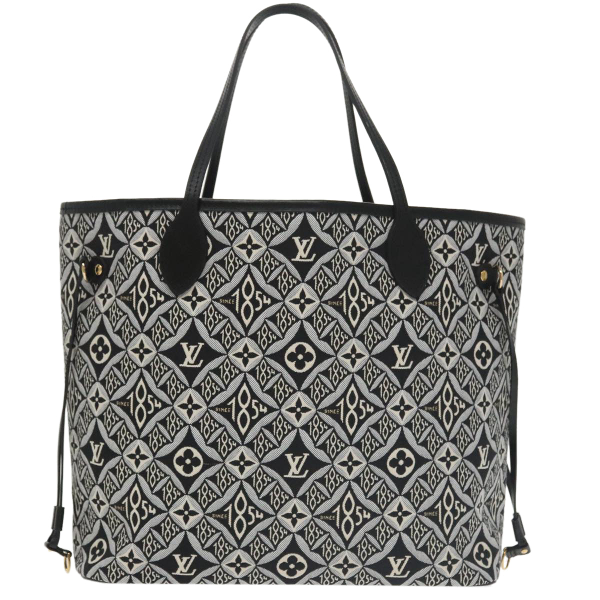 Louis Vuitton Black Canvas Neverfull