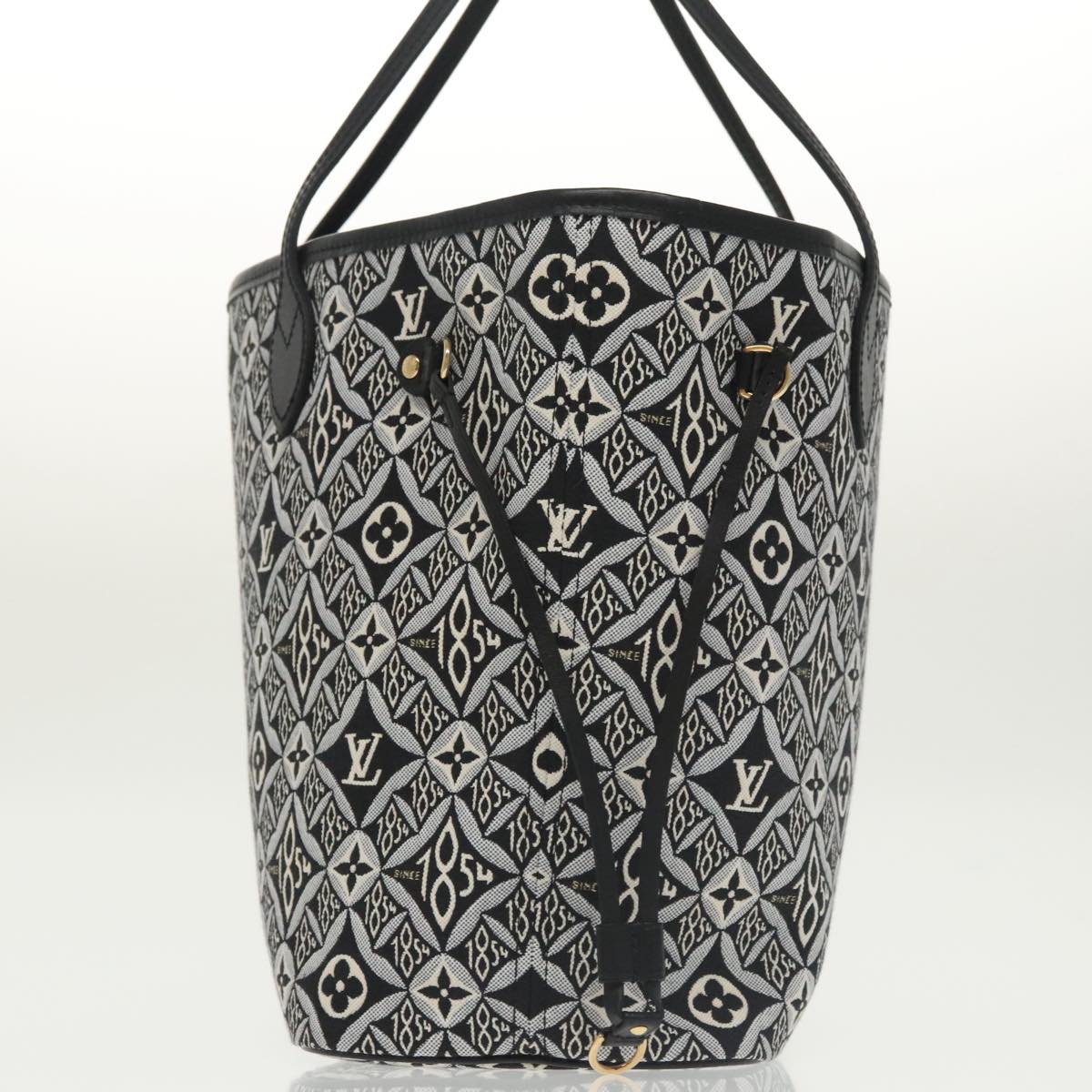 Louis Vuitton Black Canvas Neverfull