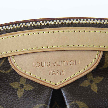 Louis Vuitton Brown Canvas Handbag
