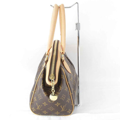 Louis Vuitton Brown Canvas Handbag