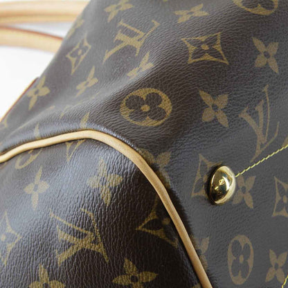 Louis Vuitton Brown Canvas Handbag