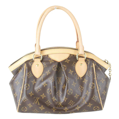Louis Vuitton Brown Canvas Handbag