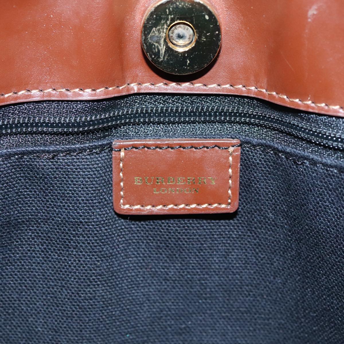 Burberry Brown Canvas Nova Check