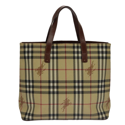 Burberry Brown Canvas Nova Check