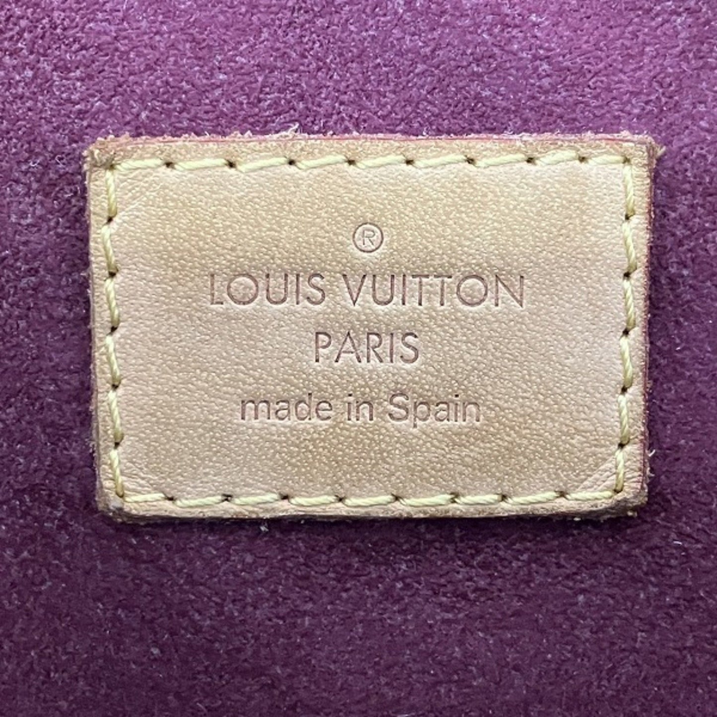 Louis Vuitton Brown Canvas Pallas