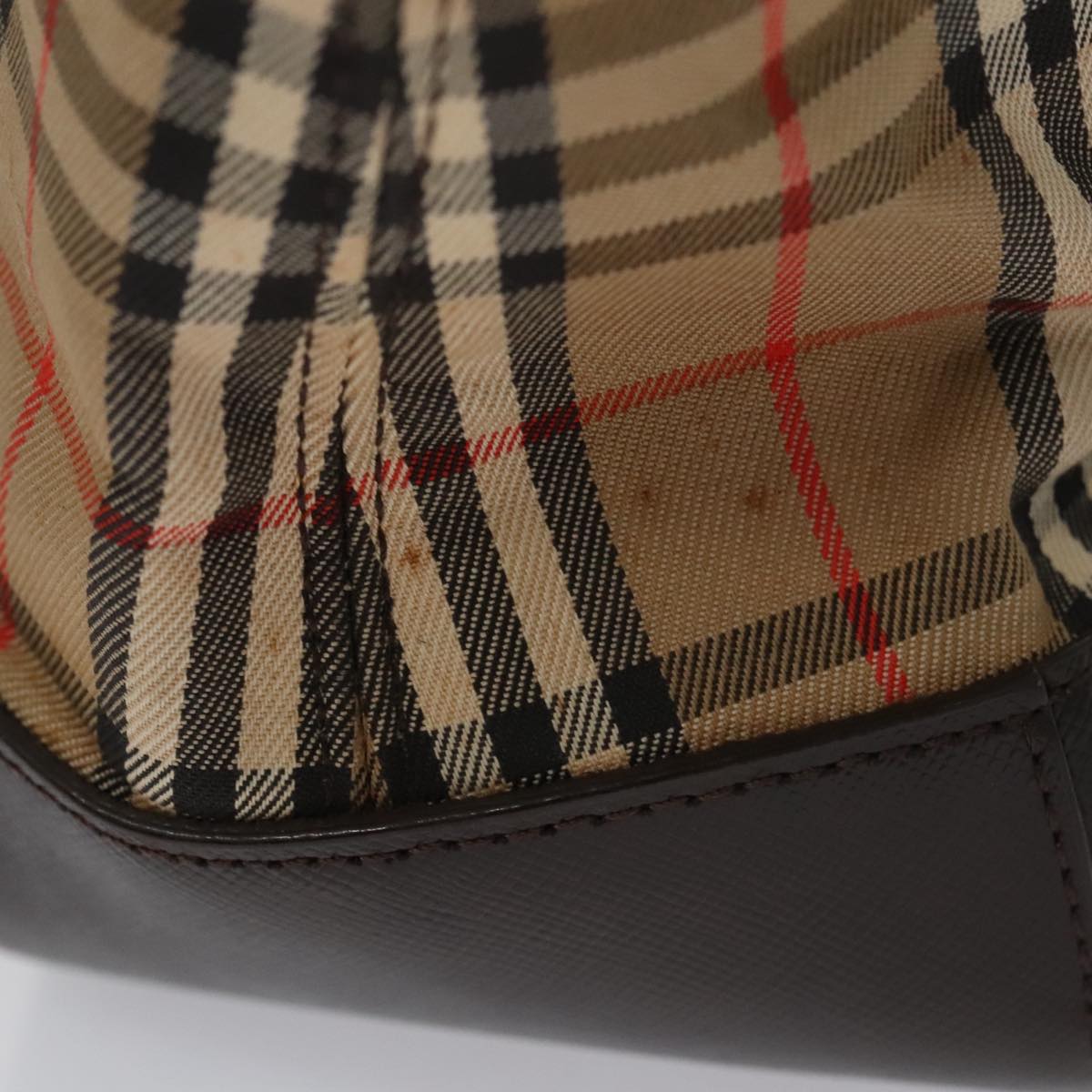 Burberry Brown Canvas Nova Check