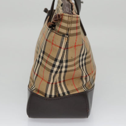 Burberry Brown Canvas Nova Check