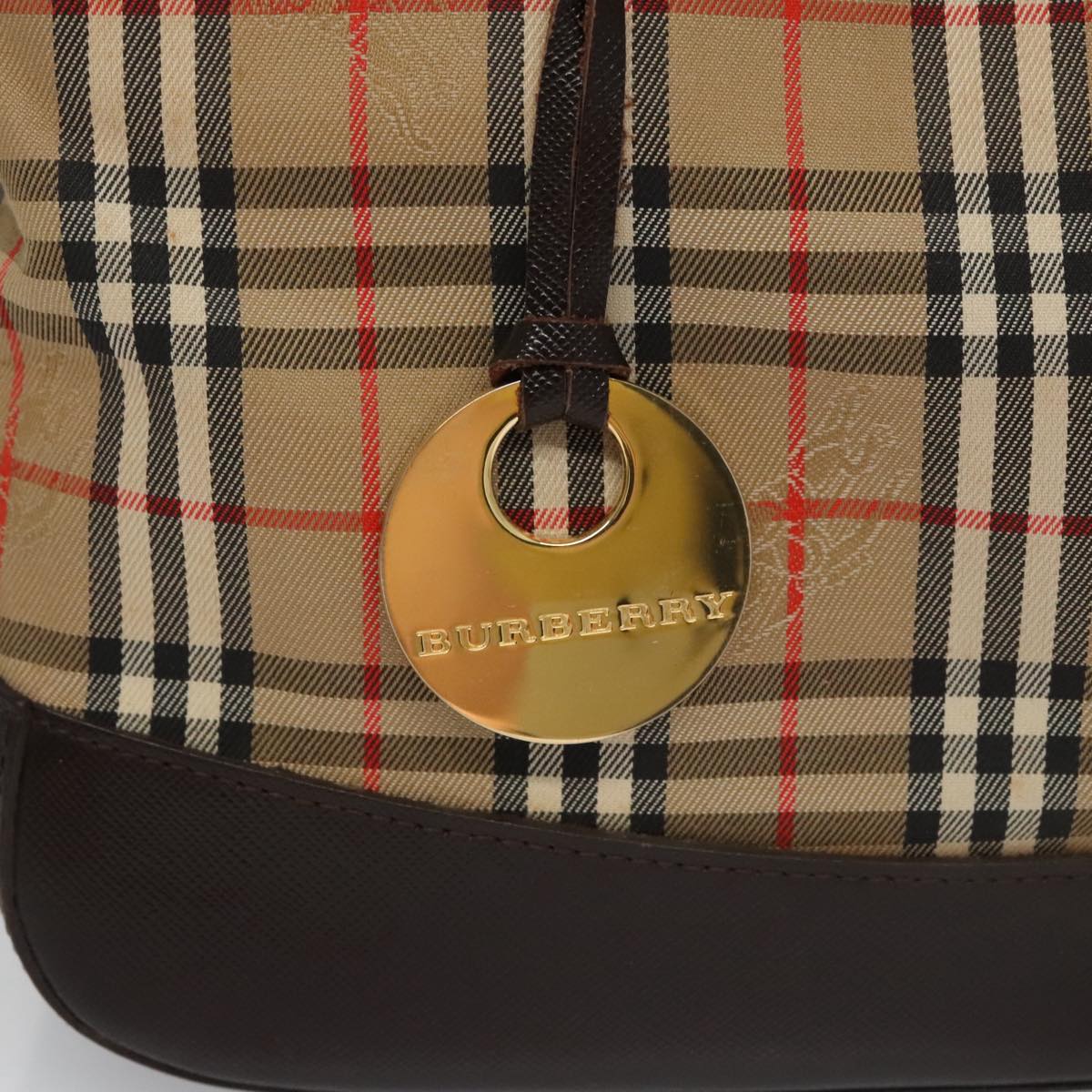 Burberry Brown Canvas Nova Check