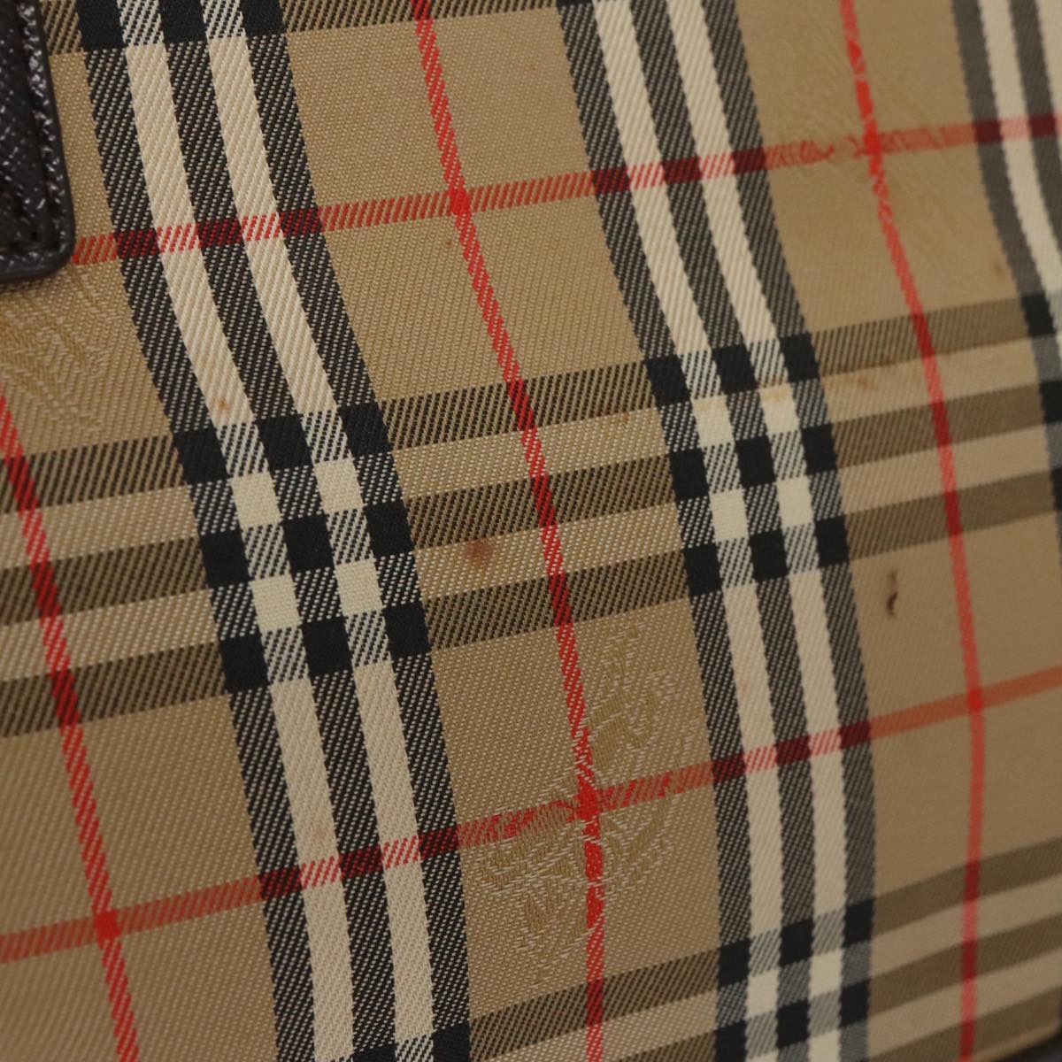 Burberry Brown Canvas Nova Check
