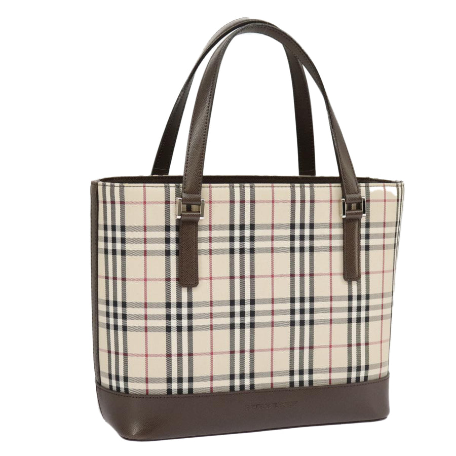 Burberry Brown Canvas Nova Check