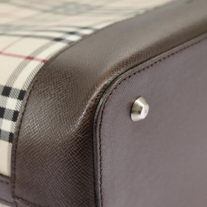 Burberry Brown Canvas Nova Check