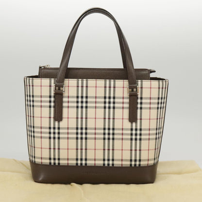 Burberry Brown Canvas Nova Check