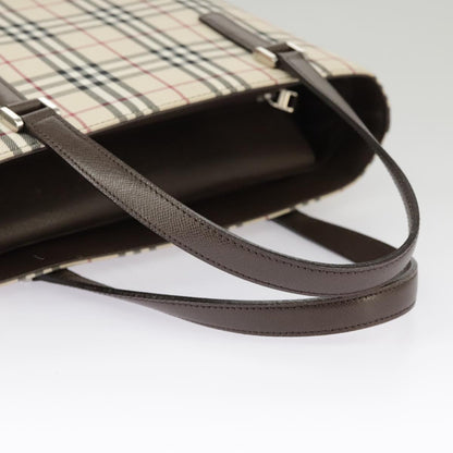Burberry Brown Canvas Nova Check