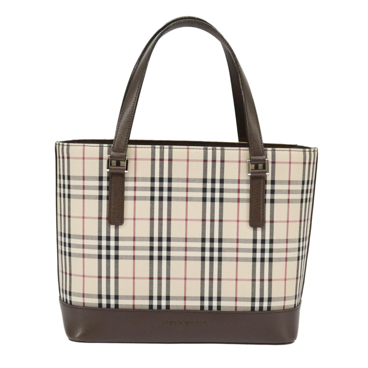 Burberry Brown Canvas Nova Check
