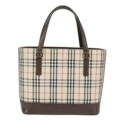 Burberry Brown Canvas Nova Check