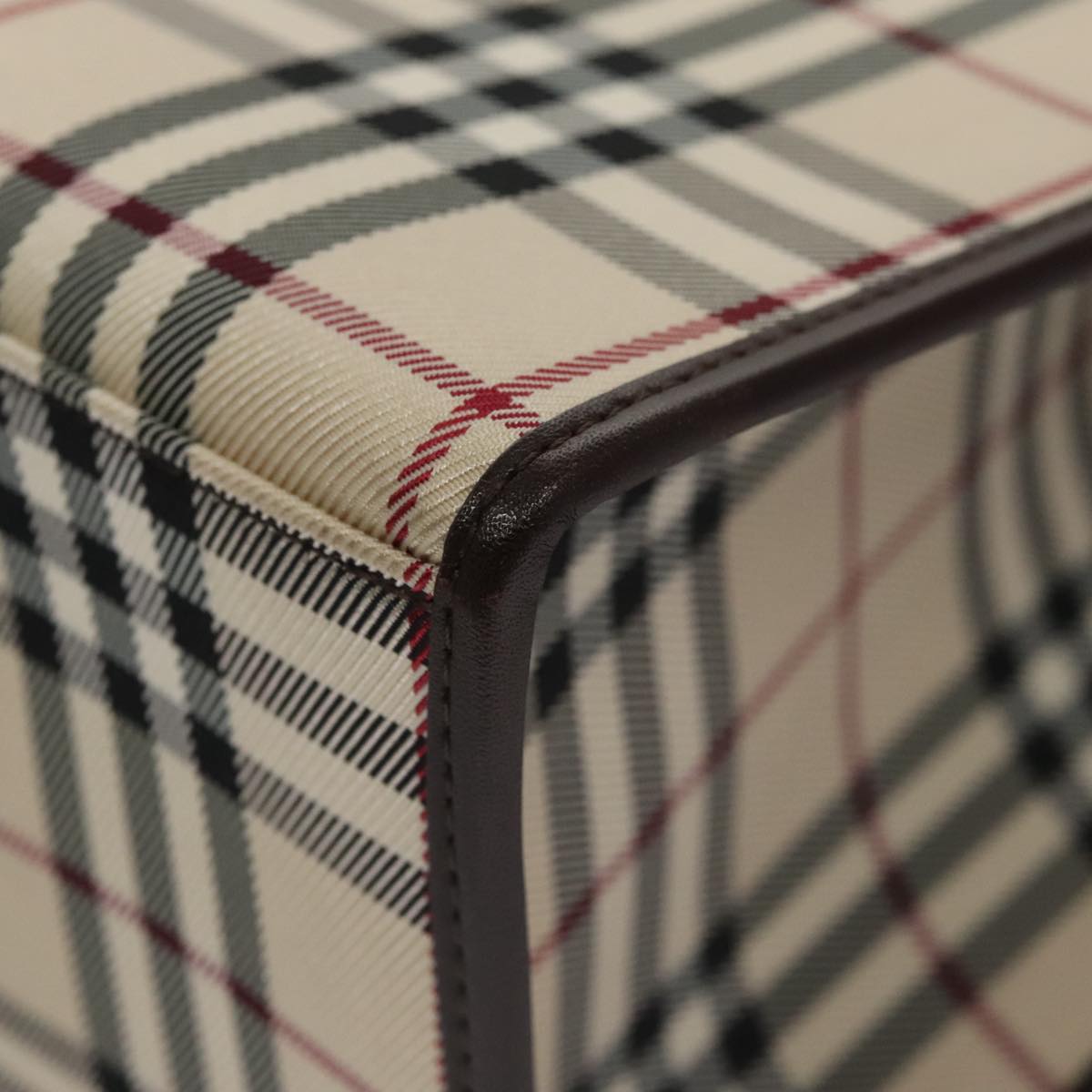 Burberry Brown Canvas Nova Check