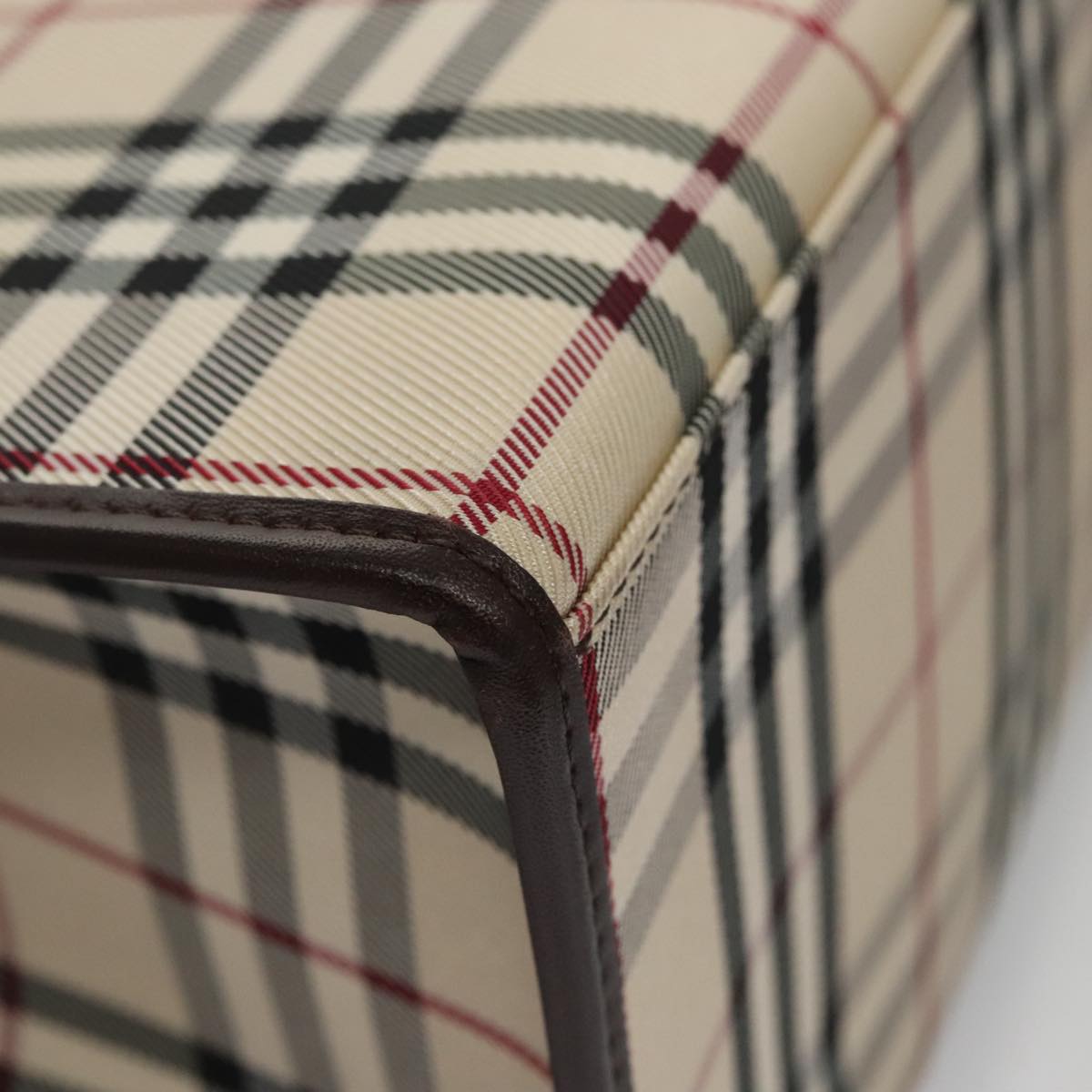 Burberry Brown Canvas Nova Check