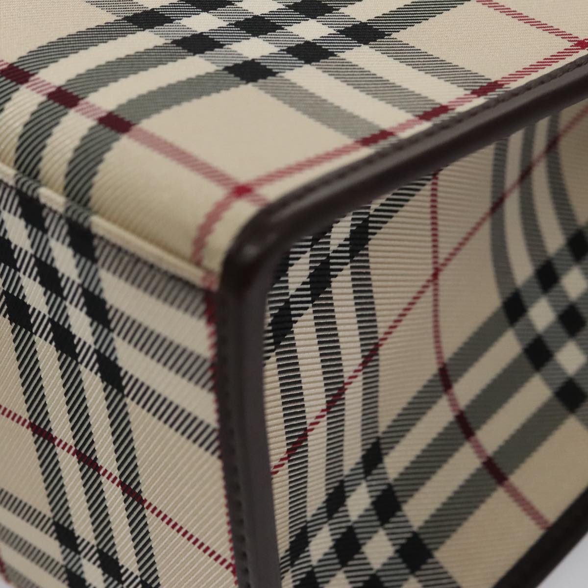 Burberry Brown Canvas Nova Check