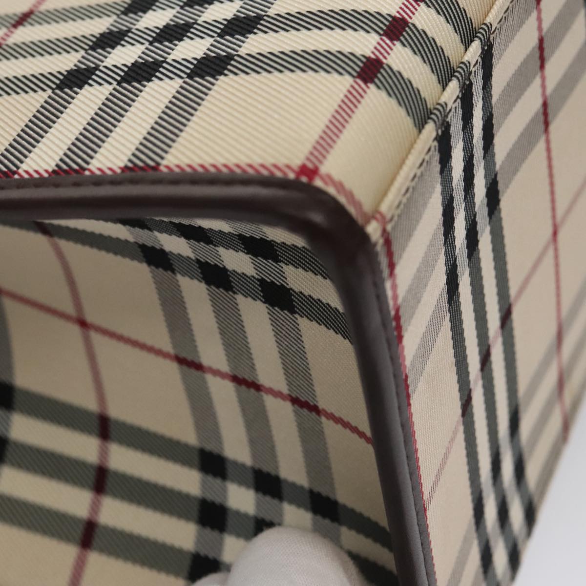 Burberry Brown Canvas Nova Check