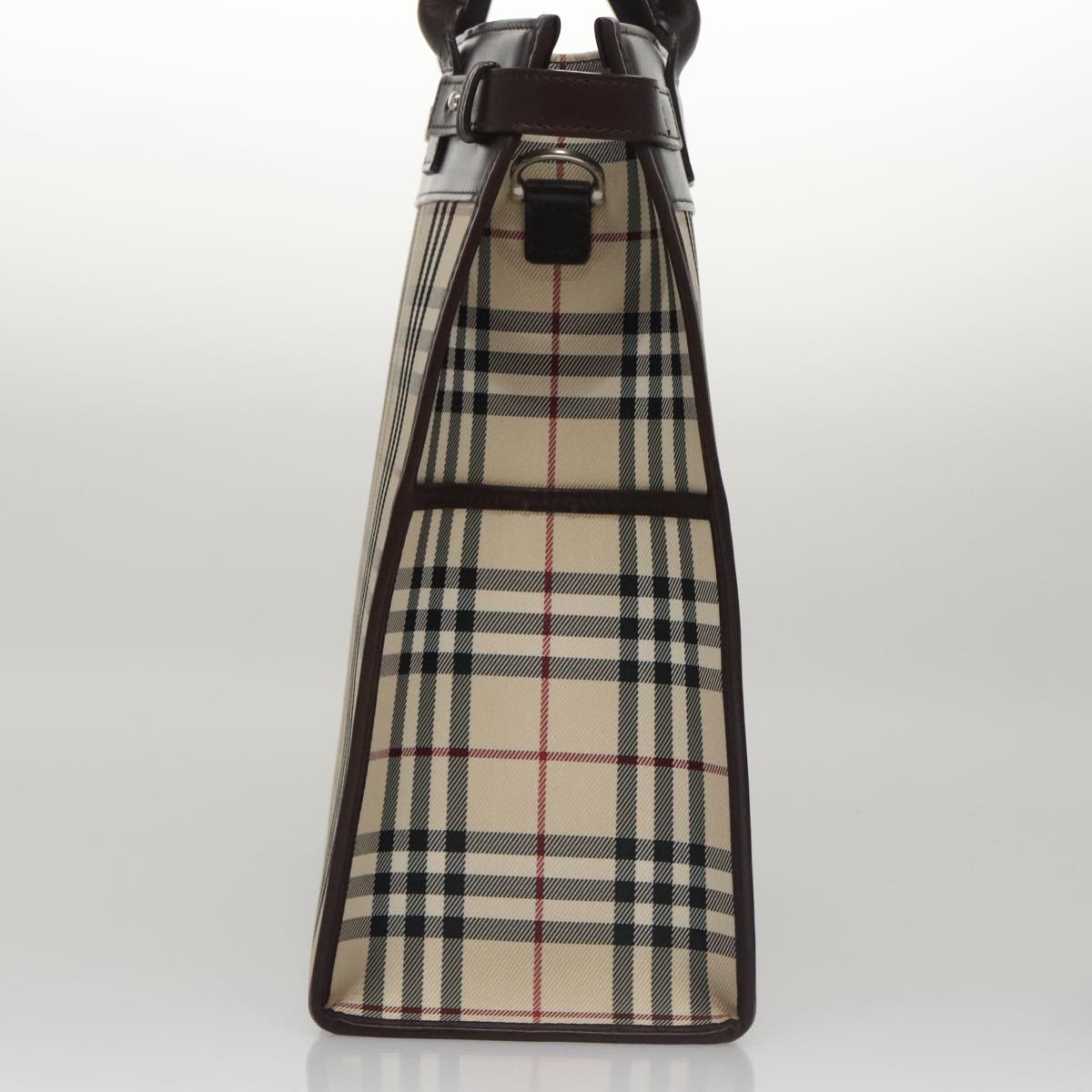 Burberry Brown Canvas Nova Check