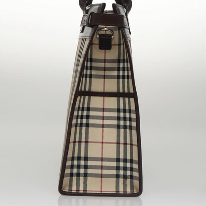 Burberry Brown Canvas Nova Check