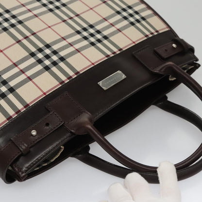 Burberry Brown Canvas Nova Check